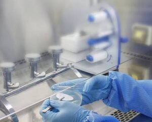 Air flow testing for waterproof breathable vent membrane laboratory